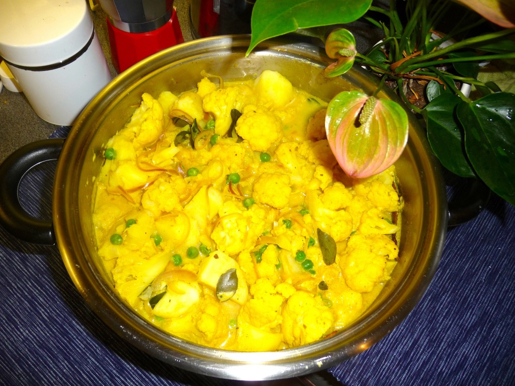 potato and cauliflower curry